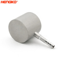 Hengko Stone de diffusion en acier inoxydable de haute qualité 5 micron avec des fils de 1/2 &quot;NPT pour la production de gaz